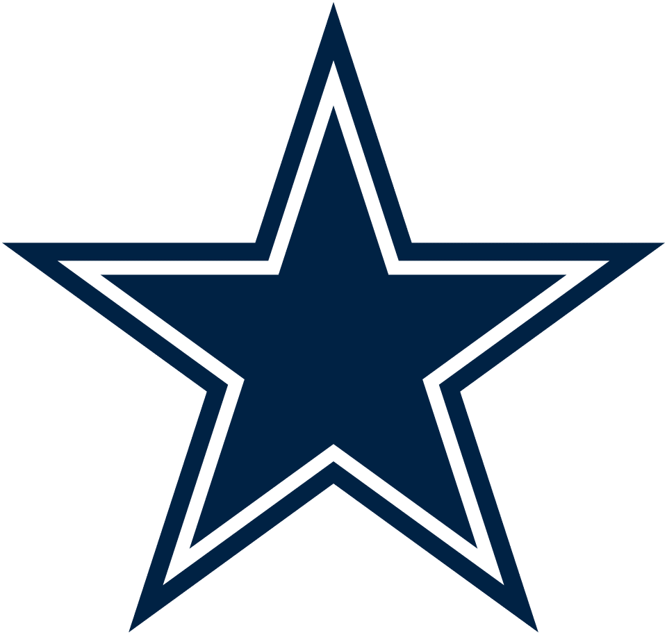 Dallas Cowboys logo used 2002-present