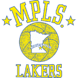 Los Angeles Lakers logo used 1948-1960