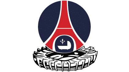 Paris Saint-Germain F.C. logo used 1982-1990