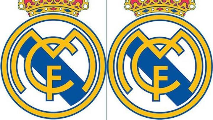 Real Madrid CF logo used 2014-2017 (licensed products only, Gulf markets)